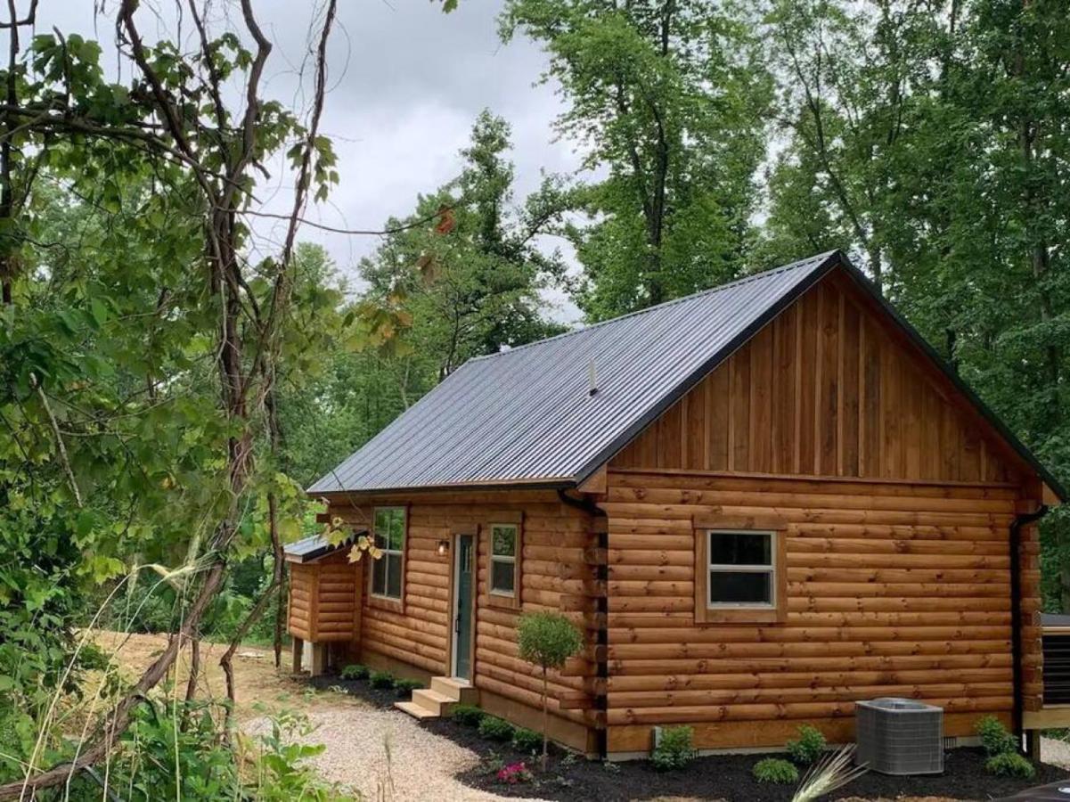 Fern Haven A Modern Take On Hocking Hills Cabins Stella Exterior foto