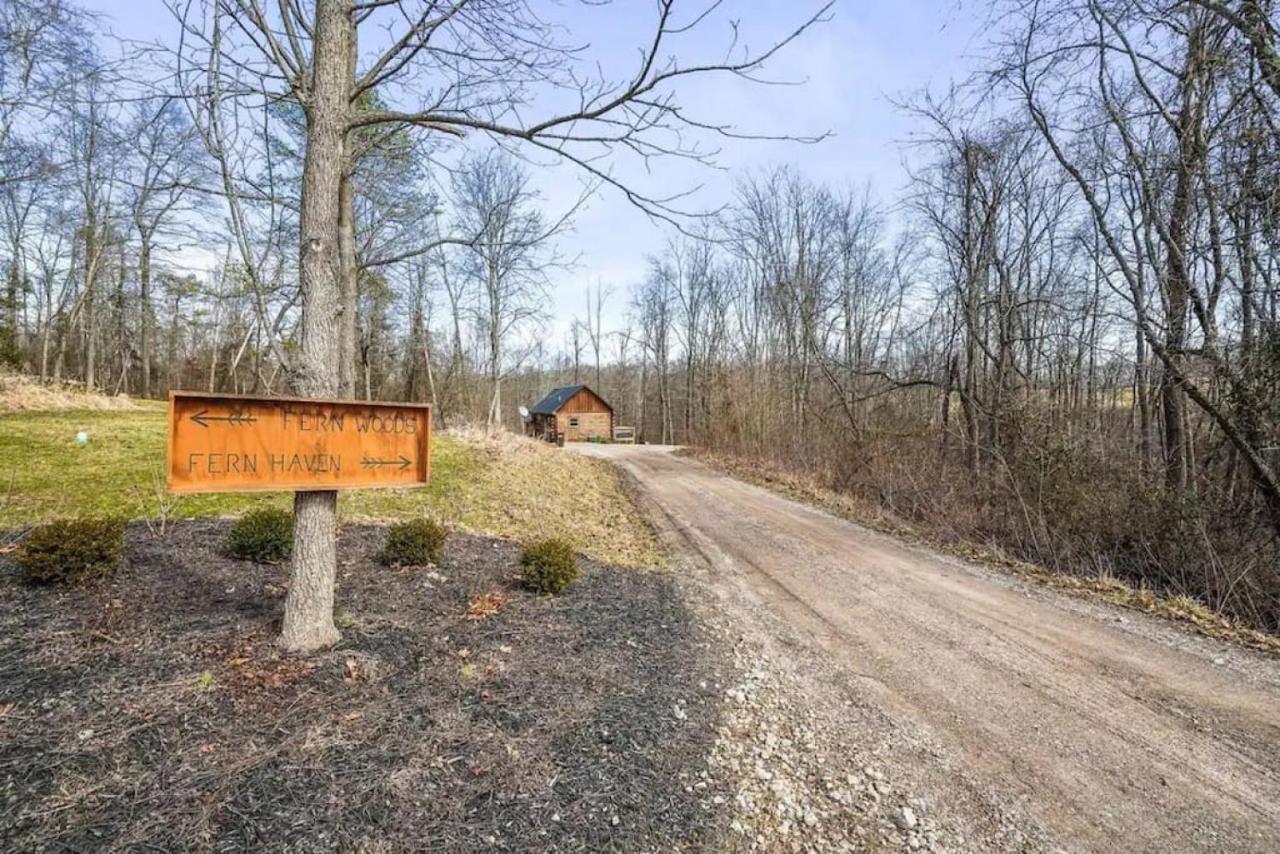 Fern Haven A Modern Take On Hocking Hills Cabins Stella Exterior foto
